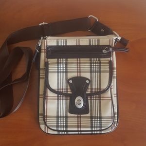 Cross body satchel bag